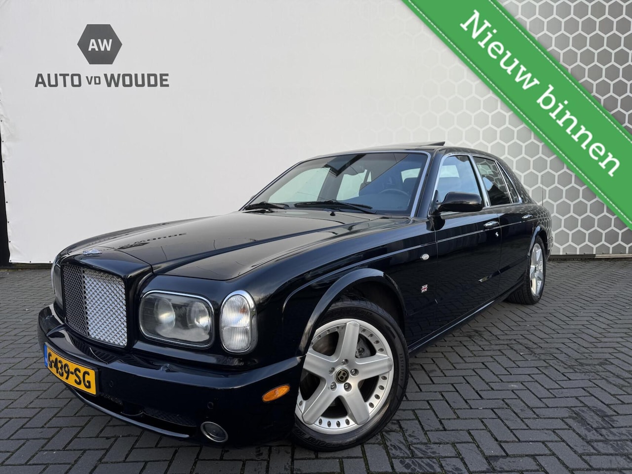 Bentley Arnage - 6.8 V8 T 460PK Schuifdak Zwart Leer Schuifdak - AutoWereld.nl