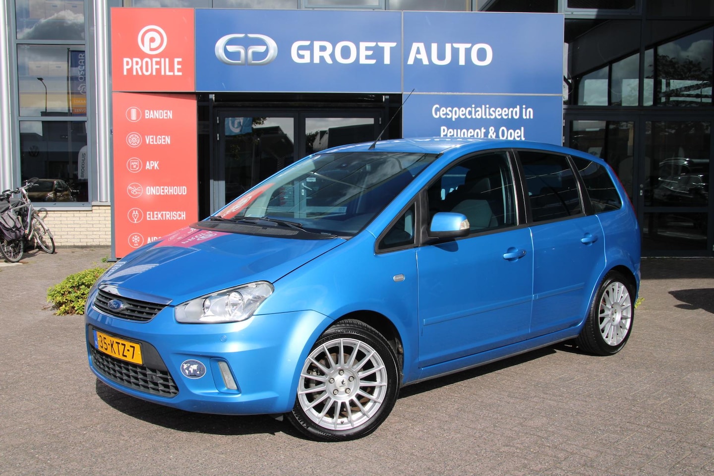 Ford C-Max - 1.8-16V Limited Airco Navi met nieuwe APK Perfect onderhouden - AutoWereld.nl