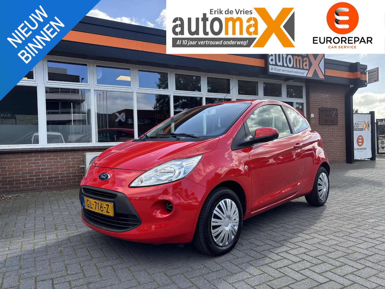Ford Ka - 1.2 Style start/stop |Perfect Onderhouden|NAP| - AutoWereld.nl