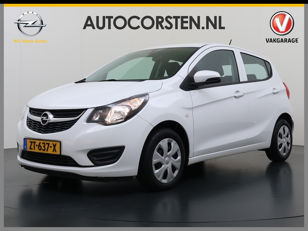 Opel Karl - 5Drs 74PK Airco Bluetooth Cruise Control Isofix Elek.ramen+Spiegels Edition City Steer Ori - AutoWereld.nl
