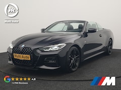 BMW 4-serie Cabrio - 430i M Sport 245pk Dealer O.H. | Adaptief Onderstel | Nekverwarming | Camera | Lederen Spo