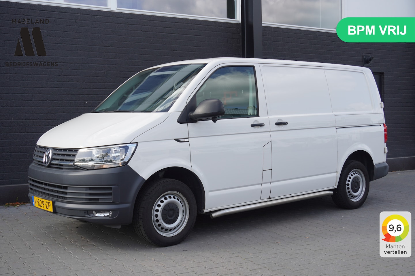 Volkswagen Transporter - 2.0 TDI Dubbele Schuifdeur EURO 6 - Airco - Navi - Cruise - €11.950,- Excl. - AutoWereld.nl