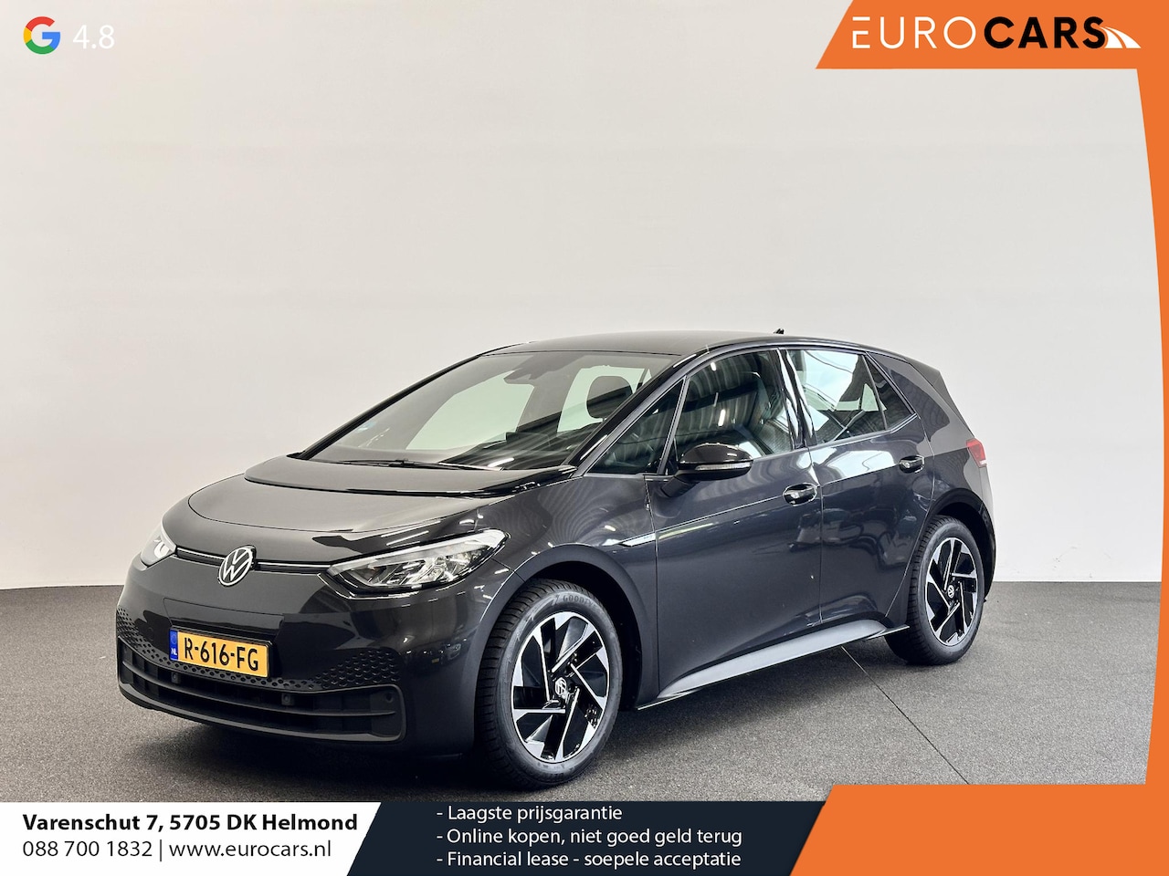 Volkswagen ID.3 - Pro 58 kWh SOH 91% Airco ECC Navi Carplay Adaptive Cruise Control 18" LM Velgen East Derry - AutoWereld.nl