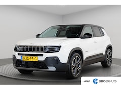 Jeep Avenger - 1.2 e-Hybrid Summit | Stoel & Stuurverwarming | Camera | Navigatie | Parkeersensoren | App