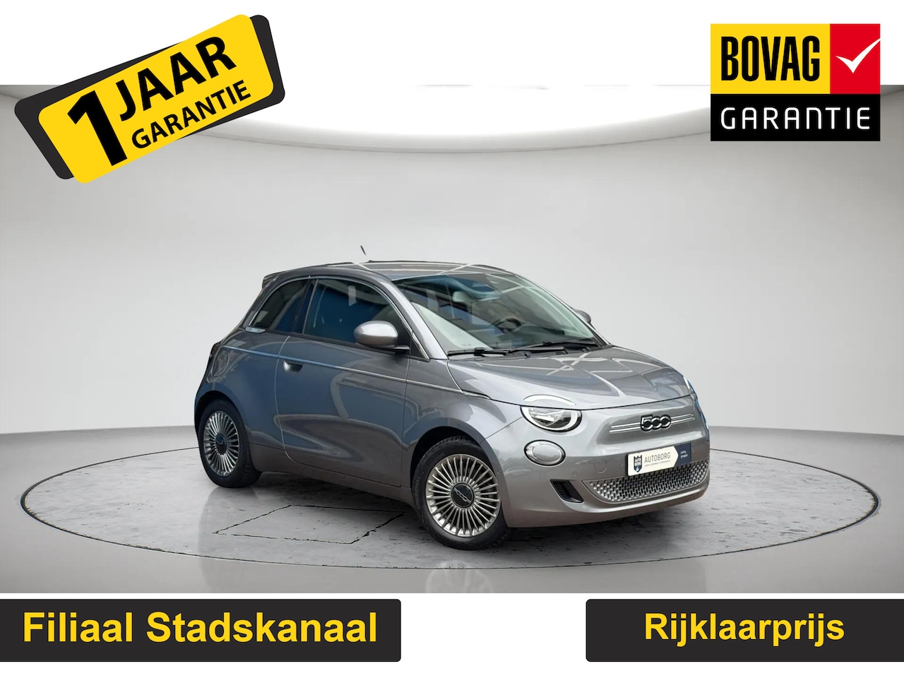 Fiat 500 - RED 42 kWh Gratis Afleverpakket! | Achteruitrijcamera | - AutoWereld.nl