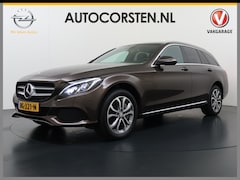 Mercedes-Benz C-klasse Estate - 350e Automaat Leder Burmester®-Audio Luchtvering Camera Navi Ecc Elek.Stoelen+Verwarmd Edi