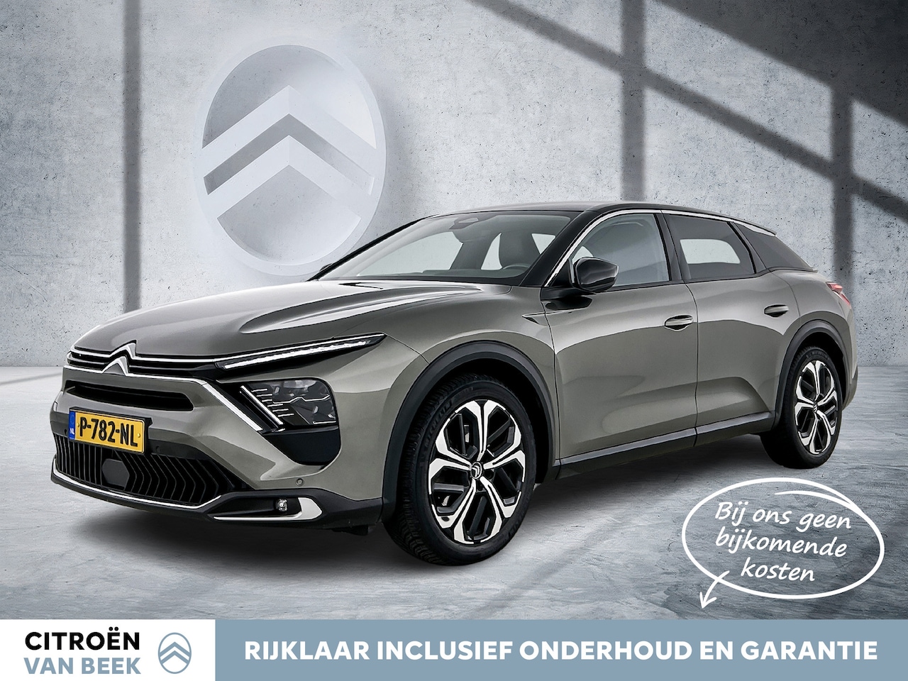 Citroën C5 X - 180pk Automaat Business Plus | Rijklaar | Leder | Adaptive Cruise | Stoelverwarming | - AutoWereld.nl