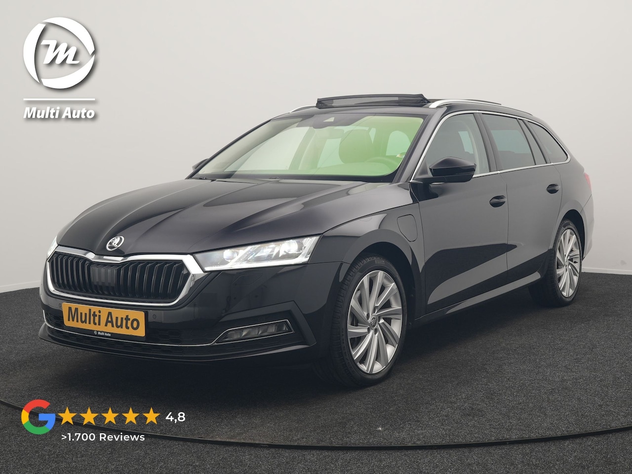 Skoda Octavia Combi - 1.4 TSI iV PHEV Business Edition 204pk Dealer O.H. | Panodak | Adaptive Cruise | Voorstoel - AutoWereld.nl