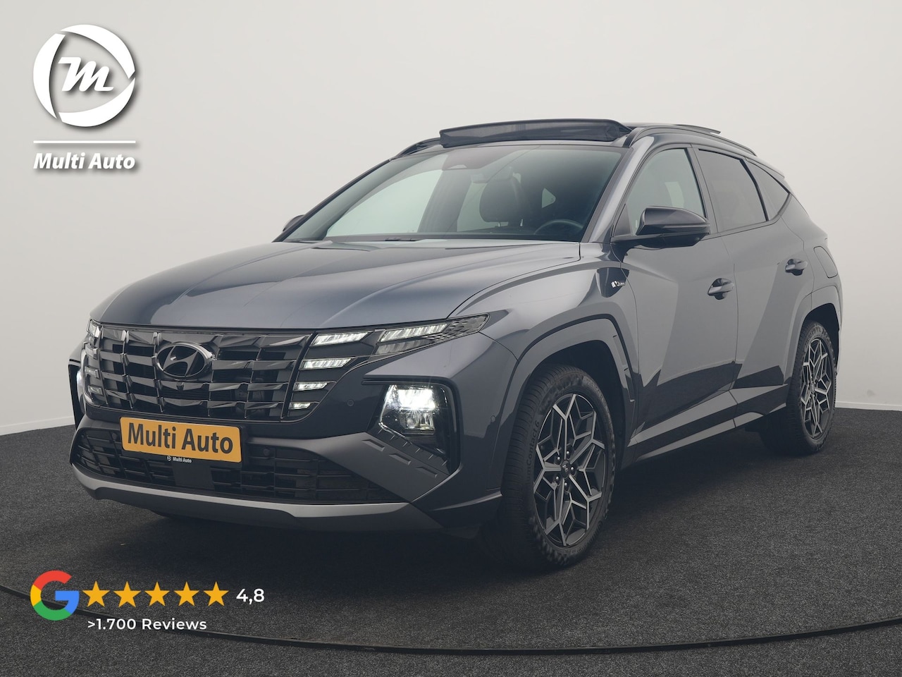 Hyundai Tucson - 1.6 T-GDI PHEV N Line Sky 4WD 265pk Dealer O.H. | Panodak | Adaptive Cruise | 360 Camera | - AutoWereld.nl
