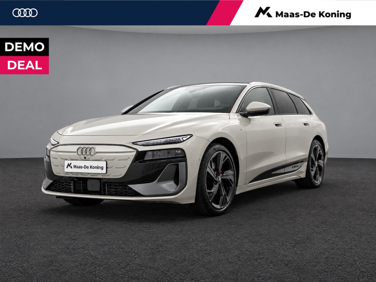 Audi A6 Avant e-tron - S edition 286pk 83 kWh · SOH 97,3% · Warmtepomp · Wegklapbare Trekhaak · 360 Camera · Elek - AutoWereld.nl