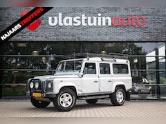 Land Rover Defender 110 - 2.5 Td5 County , 9 Persoons, Origineel NL, Trekhaak,