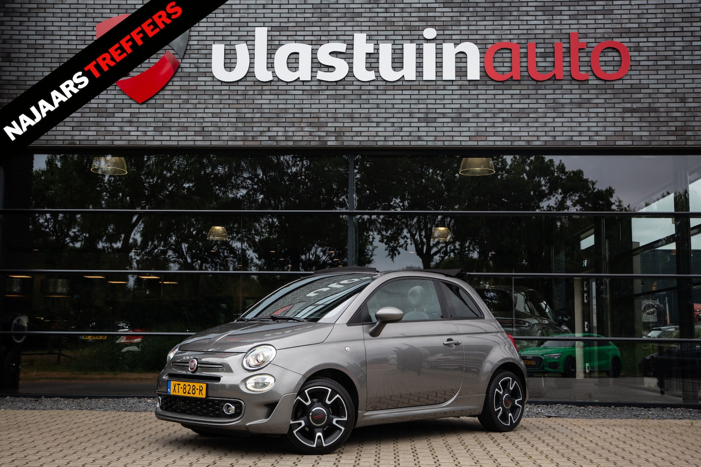 Fiat 500 C - 0.9 TwinAir Turbo Sport 0.9 TwinAir Turbo Sport , Climate control, Cruise, Leer, NAP - AutoWereld.nl
