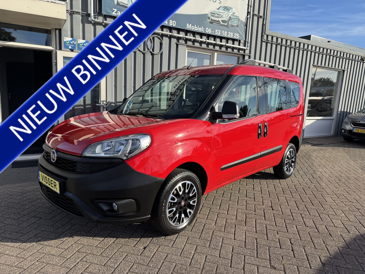 Fiat Doblò Cargo - 1.4 T-Jet L1H1 SX 5 persoons - AutoWereld.nl