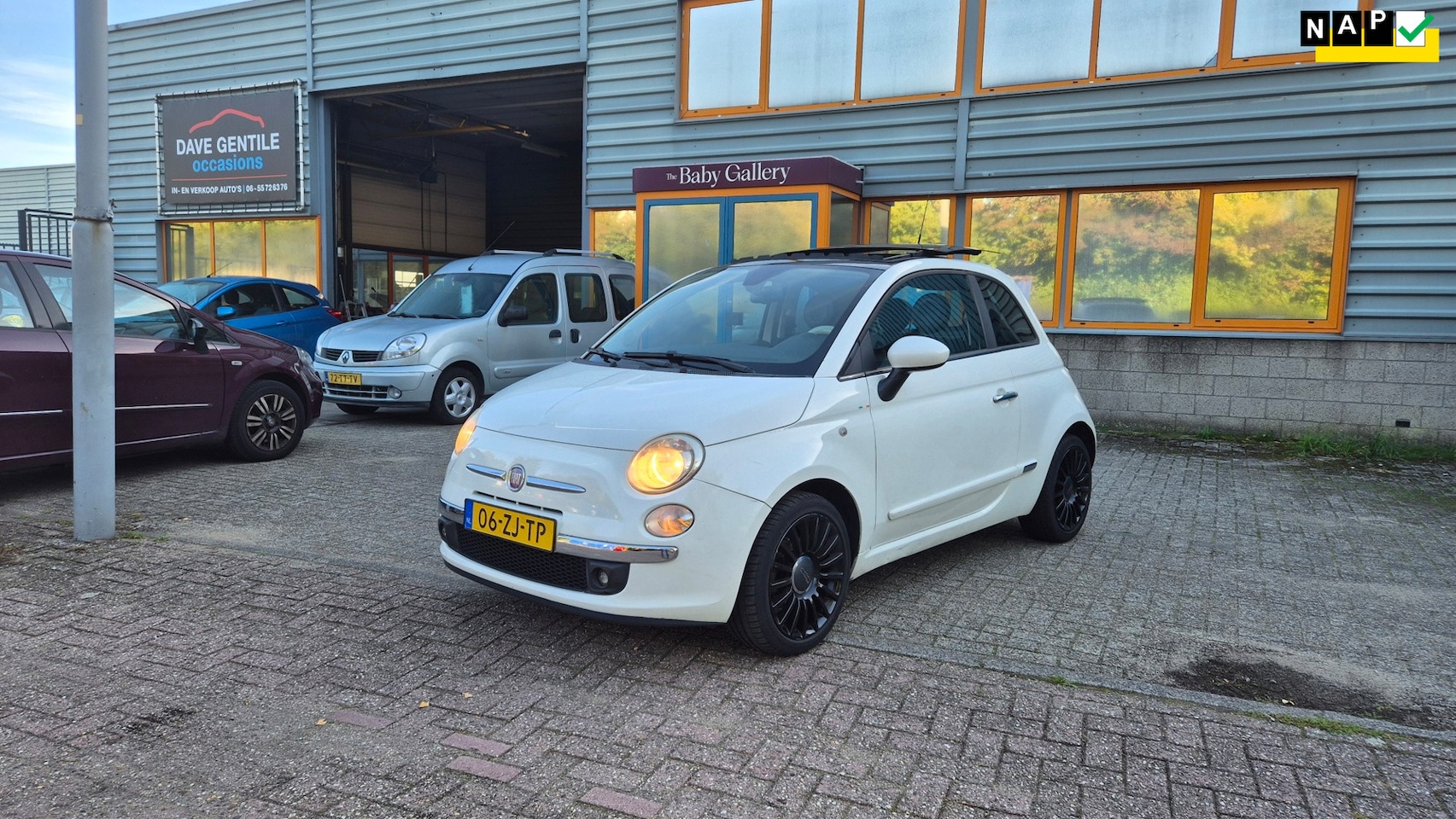 Fiat 500 - 1.4-16V Sport OPEN DAK - AutoWereld.nl