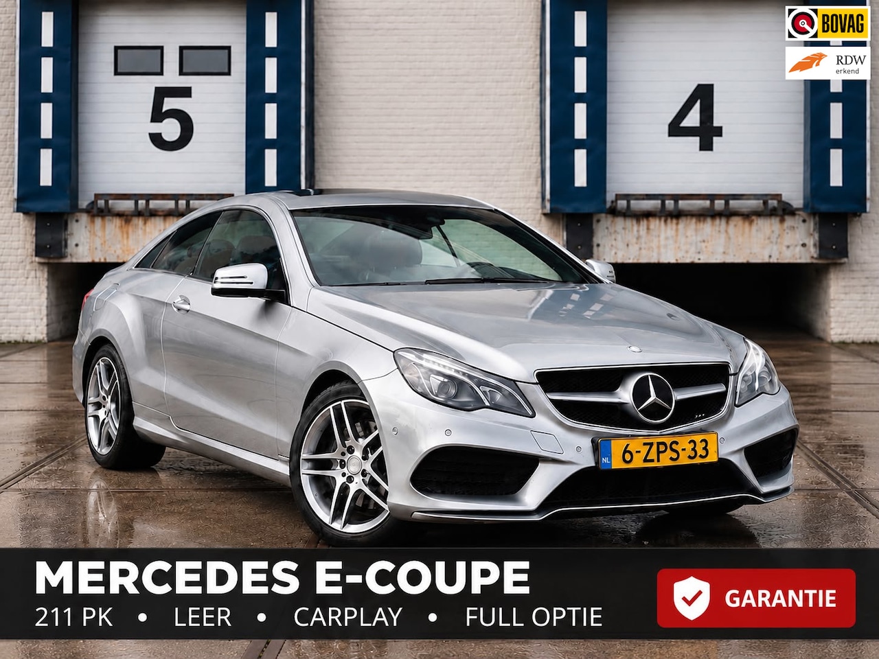 Mercedes-Benz E-klasse Coupé - 250 Prestige(211PK+GARANTIE+NET+CarPlay) - AutoWereld.nl