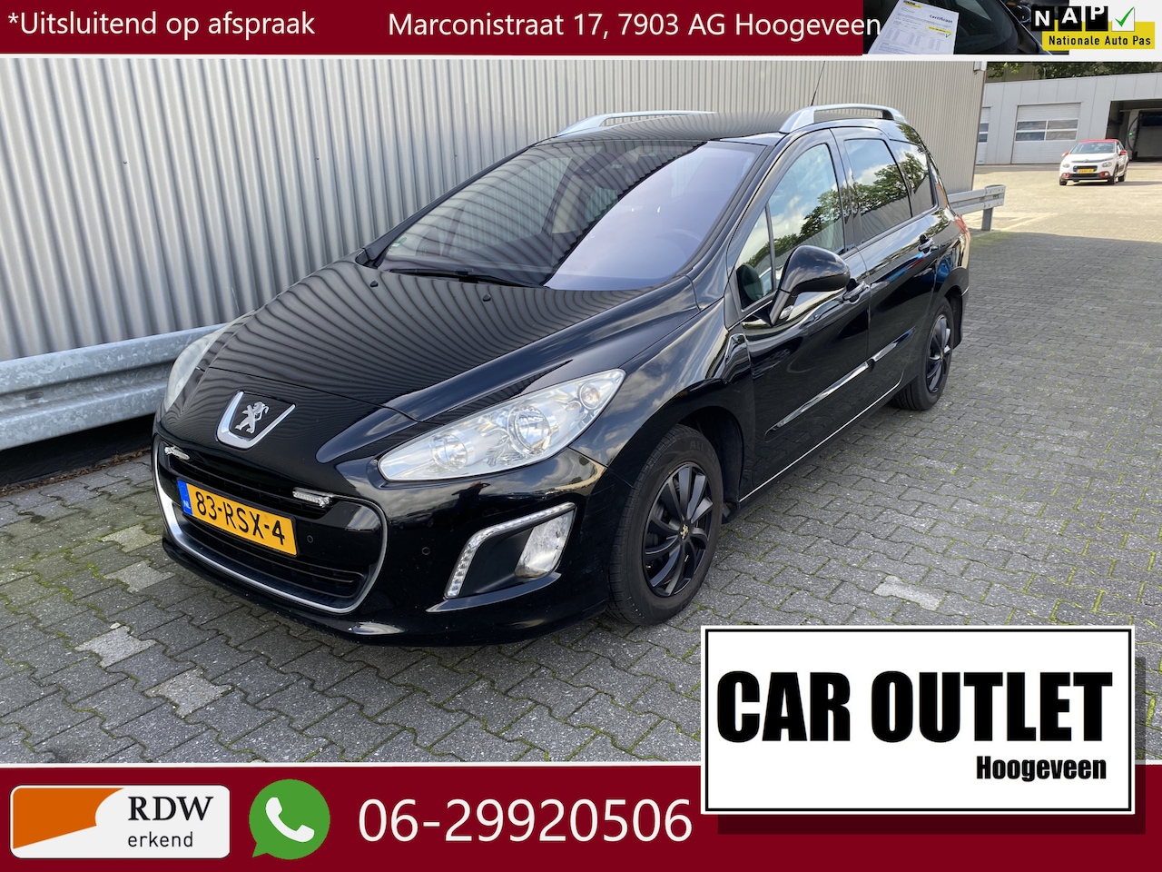 Peugeot 308 SW - 1.6 VTi X-Line Clima, CC, Pano, Navi, PDC, Trekh, – Inruil Mogelijk – - AutoWereld.nl