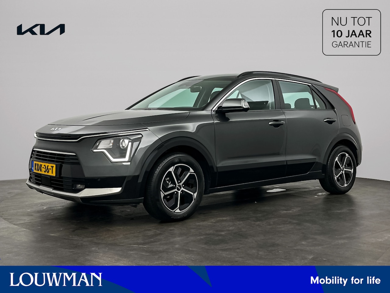 Kia Niro - 1.6 GDi Hybrid DynamicLine | licht metalen wielen | klimaat regeling - AutoWereld.nl