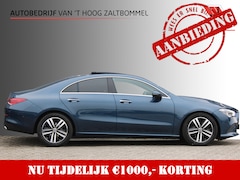 Mercedes-Benz CLA-Klasse - 180 AUT7 Luxury Line PANORAMADAK LEDER MEMORY KEY-LESS GO MULTIBEAM SFEER NL AUTO