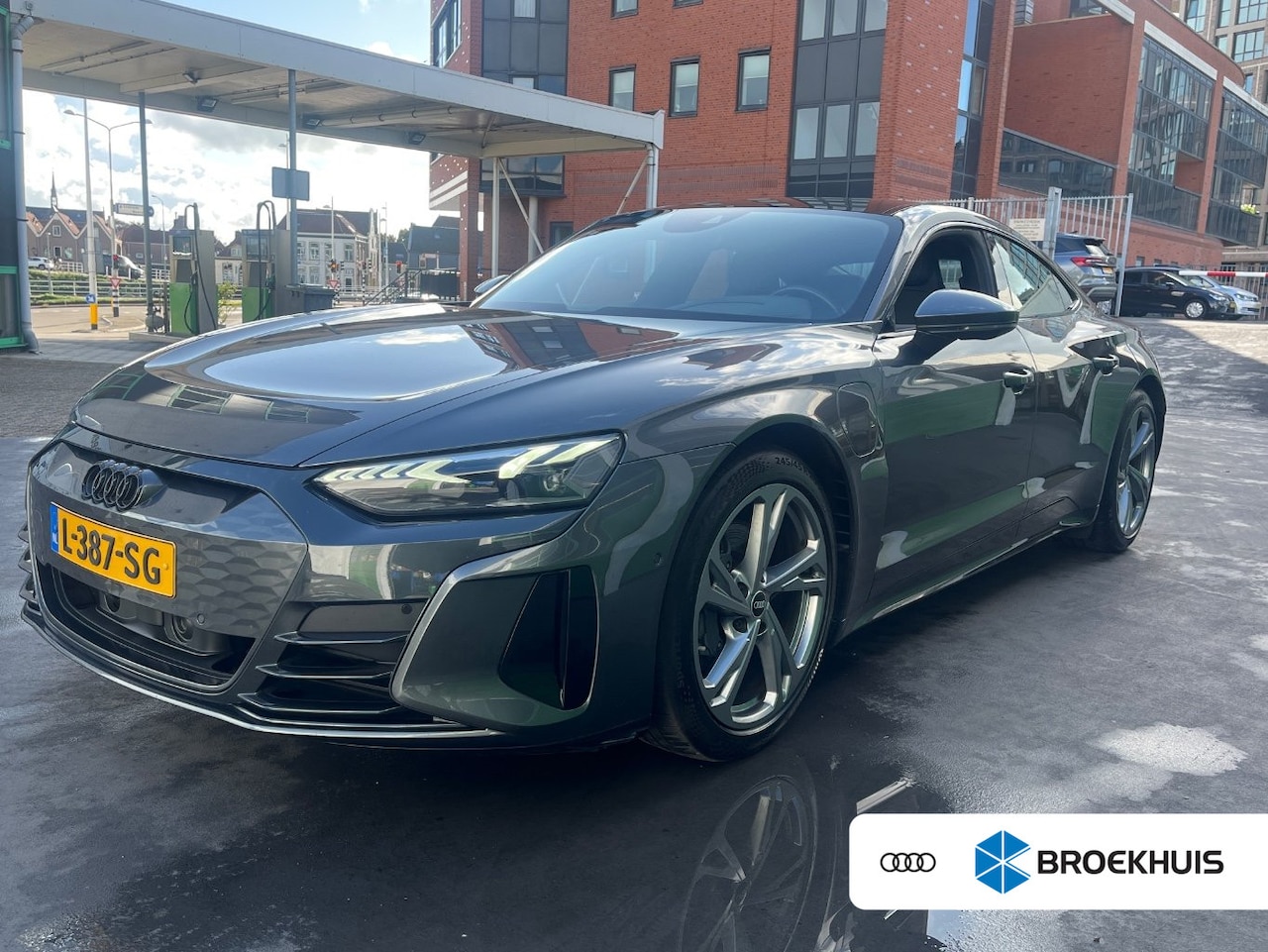 Audi e-tron GT - GT 93 kWh l 360gr Camera l Leder l Elektr. Stoelen l Panoramadak l Matrix LED l Head-up Di - AutoWereld.nl