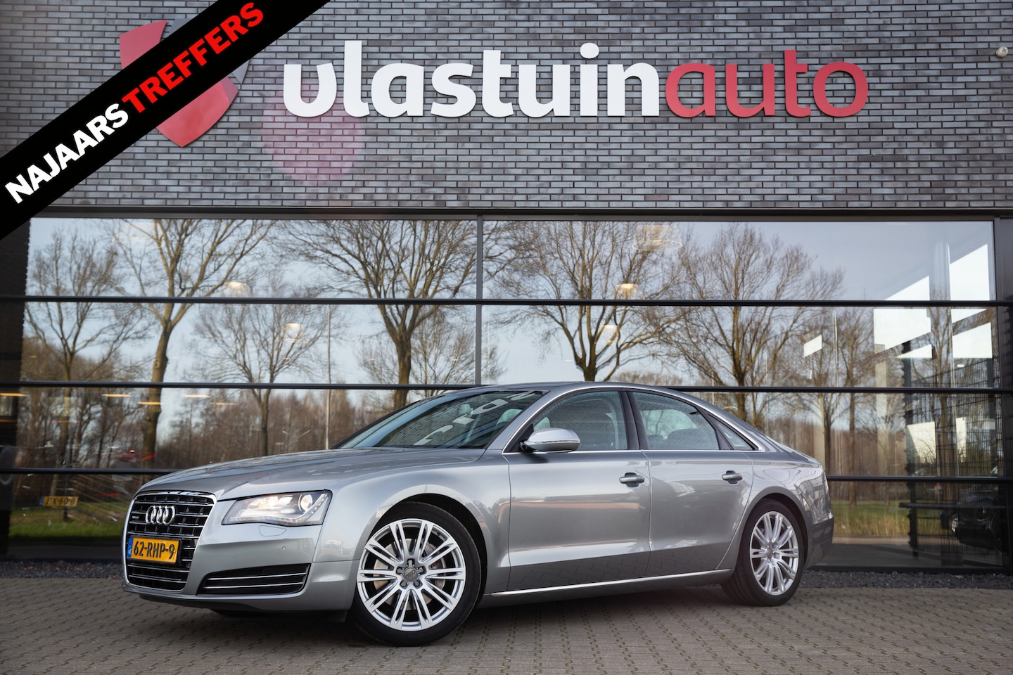 Audi A8 - 3.0 TFSI quattro Pro Line 3.0 TFSI quattro Pro Line 290PK , Leder, Org. NL, Bose, Stoelverwarming Achterin - AutoWereld.nl