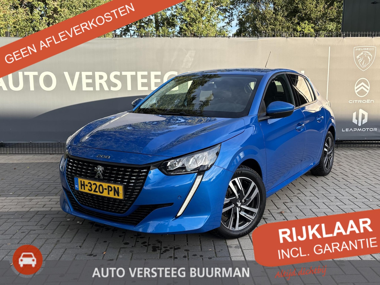 Peugeot 208 - 1.2 PureTech Allure 100PK Automaat, Achteruitrijcamera, Navigatie, Apple Carplay, Android - AutoWereld.nl