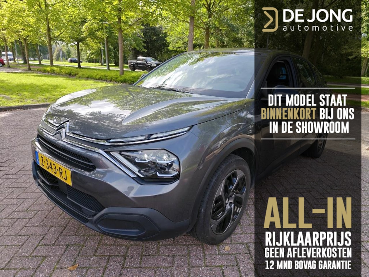 Citroën Ë-C4 - You 50 kWh ALL-INRIJKLAARPRIJS/Camera/Apple Carplay/Lichtmetalen velgen/340km Actieradius - AutoWereld.nl