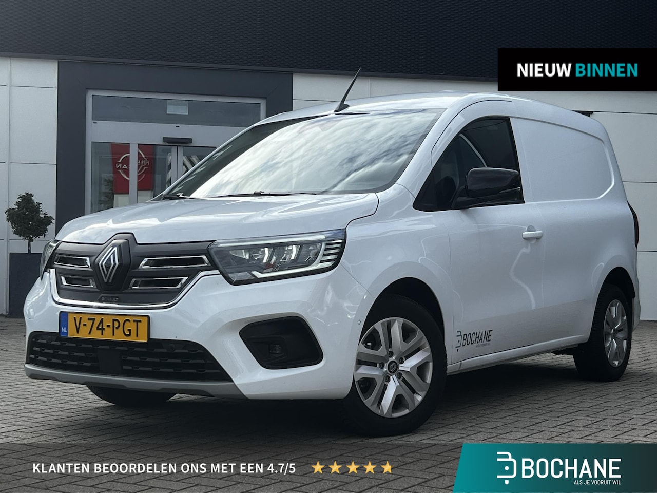 Renault Kangoo E-Tech - Extra L1 44 kWh | Apple CarPlay | Stuurverwarming | Dodehoeks detectie | - AutoWereld.nl