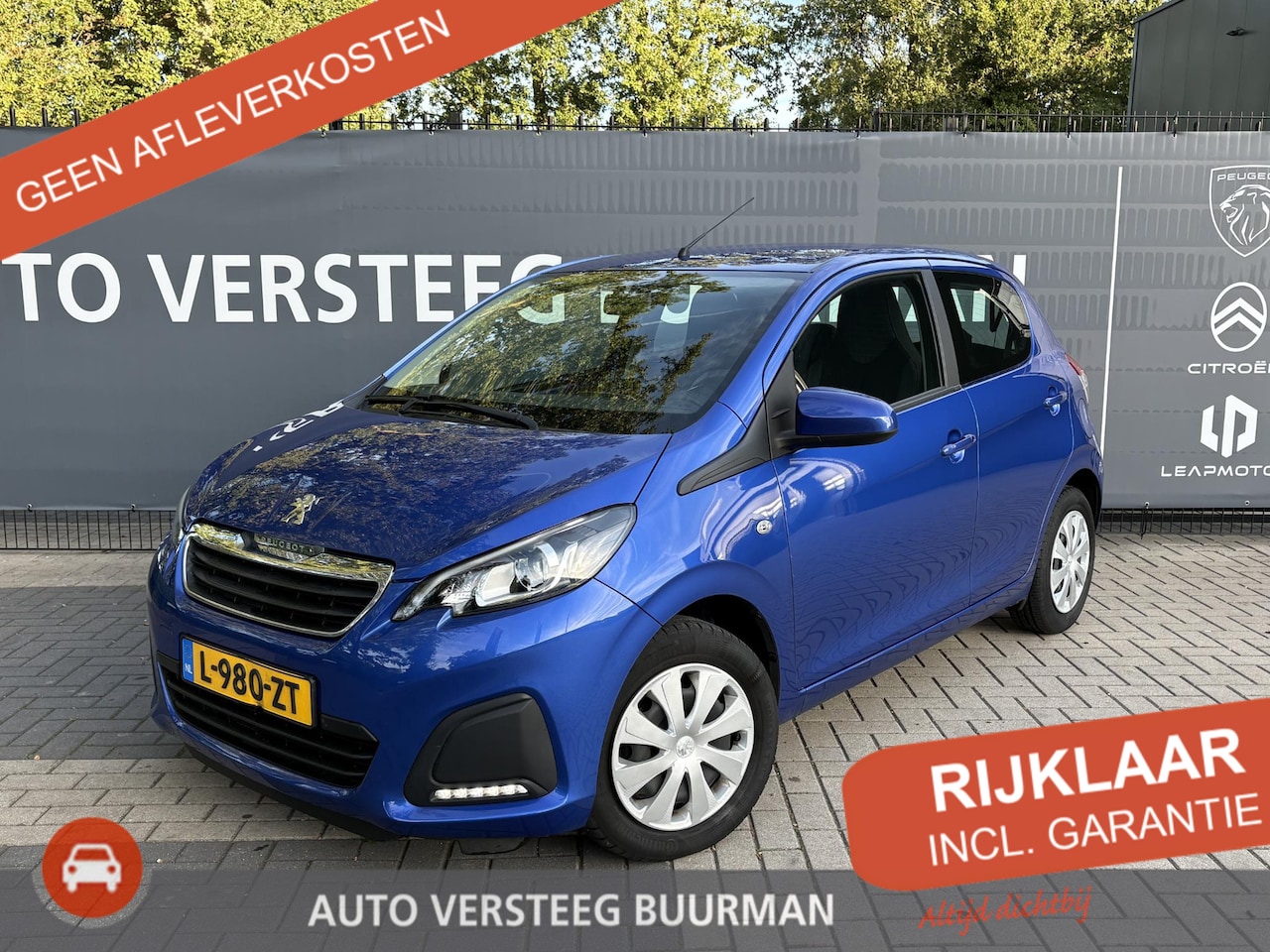Peugeot 108 - 1.0 e-VTi Active 72PK Airco, Centrale deurvergrendeling, Bluetooth, Dealer onderhouden! - AutoWereld.nl
