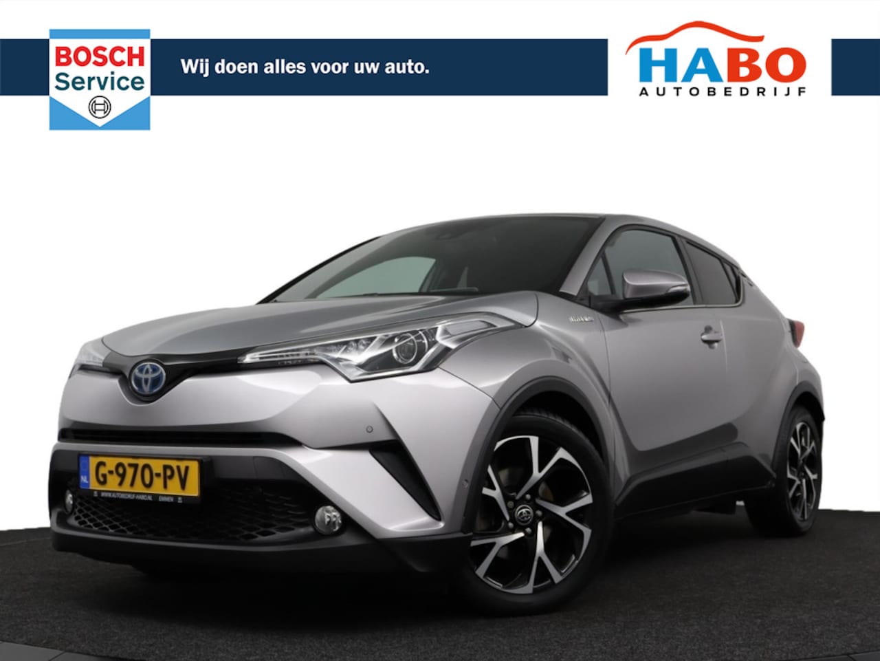 Toyota C-HR - 1.8 HYBRID DYNAMIC CVT AUTOMAAT ECC/CRUISE/NAV/CAMERA/KEYLESS.ENTRY/STOEL.VERWARM/AFN.TREK - AutoWereld.nl
