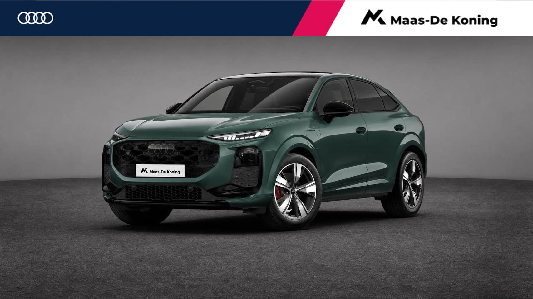 Audi Q3 Sportback - 1.5 e-hybrid S edition 272 PK · Glazen panoramadak · Tech pro · Trekhaak elek. wegklapbaar - AutoWereld.nl