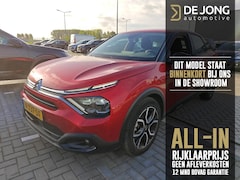 Citroën Ë-C4 - Feel 50 kWh ALL-INRIJKLAARPRIJS/Apple Carplay/Parkeersensoren/Pack Winter/Adaptieve Cruise