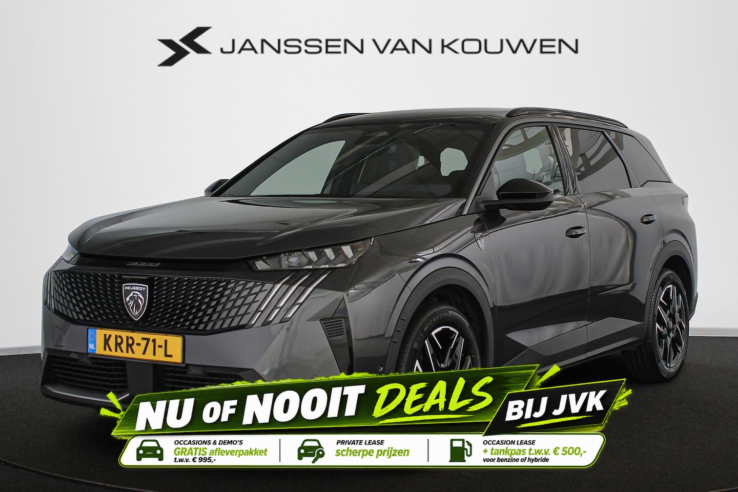 Peugeot 5008 - 1.2 Hybrid 145 GT 7p 360 Camera Keyless Stoelverwarming - AutoWereld.nl