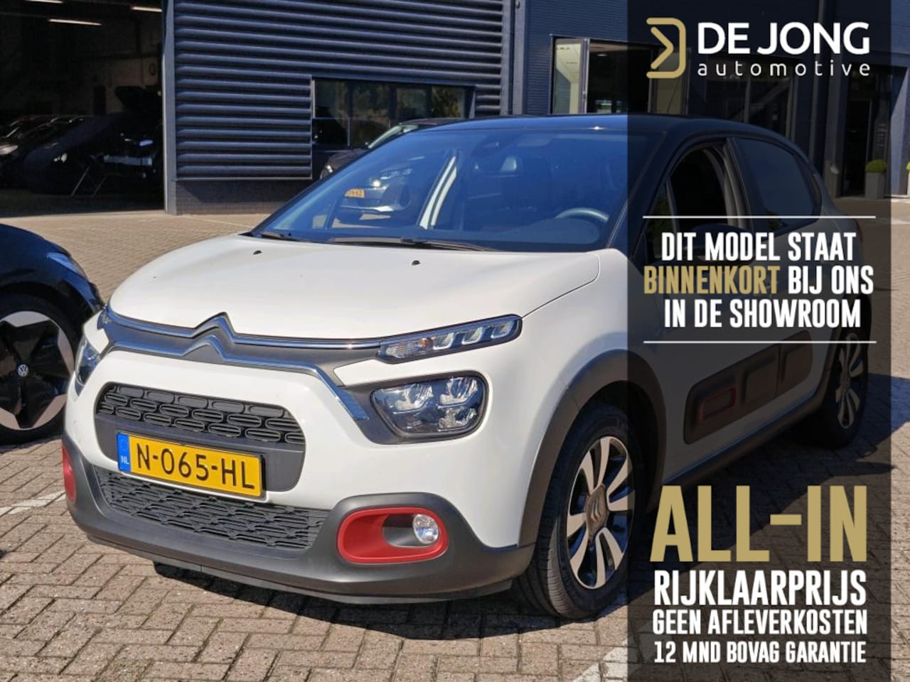 Citroën C3 - 1.2 PureTech C-Series ALL-INRIJKLAARRIJS/Navi/Duo-Tone/Parkeersensoren/Cruise Controle - AutoWereld.nl