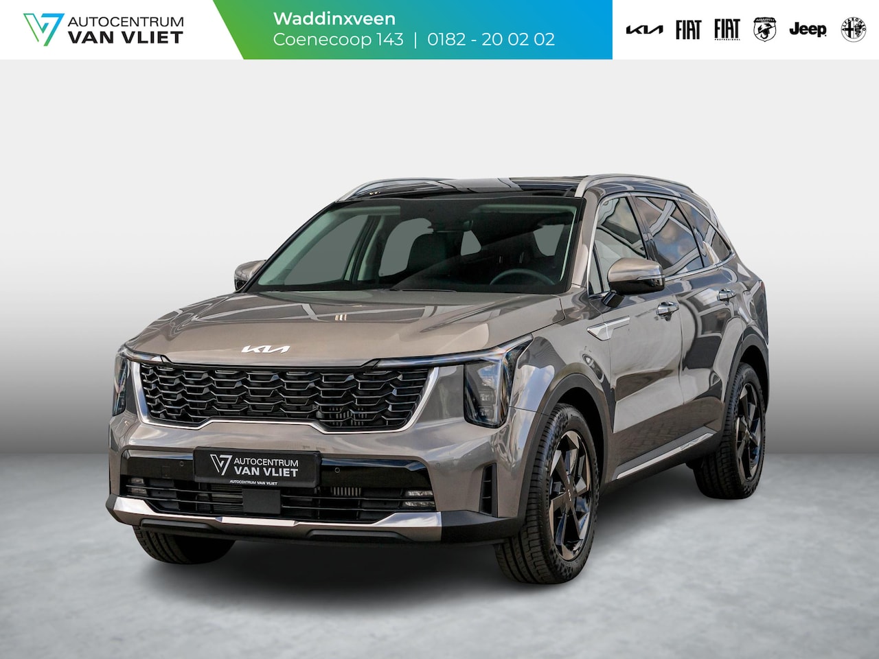 Kia Sorento - 1.6 T-GDi Plug-in Hybrid 4WD DynamicPlusLine 7p. 1.6 T-GDi Plug-in Hybrid 4WD DynamicPlusLine 7p | Direct leverbaar - AutoWereld.nl
