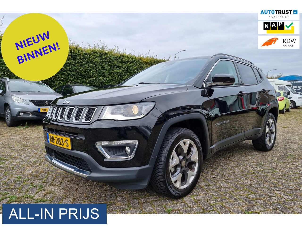 Jeep Compass - 1.4 MultiAir Opening Edition 4x4 ✅1e eigenaar ✅NIEUWE DISTRIBUTIE - AutoWereld.nl