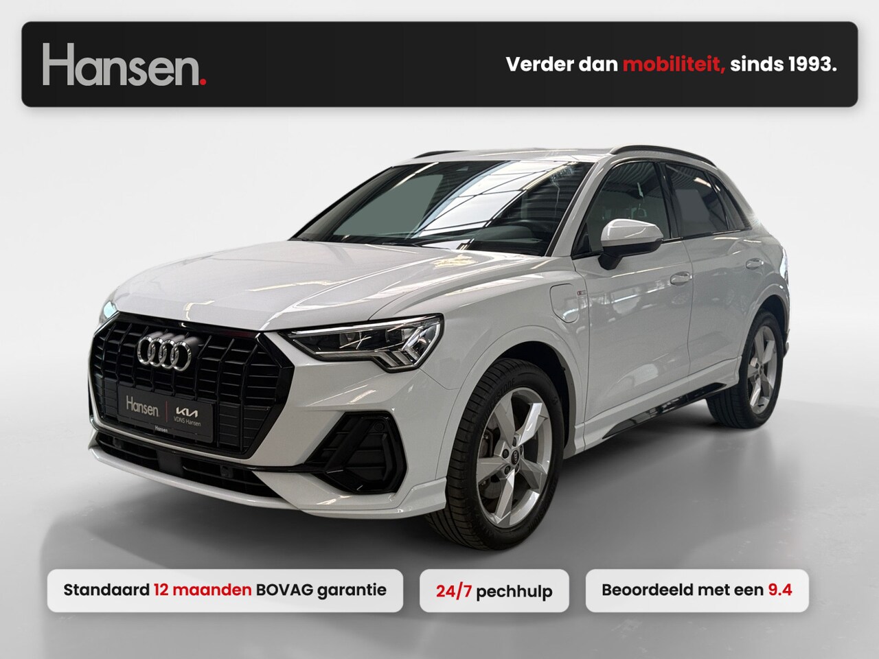 Audi Q3 - 45 TFSI e S edition I S-Line I Elek. Stoelen I Memory I Adaptive Cruise I LED I Elek. Acht - AutoWereld.nl