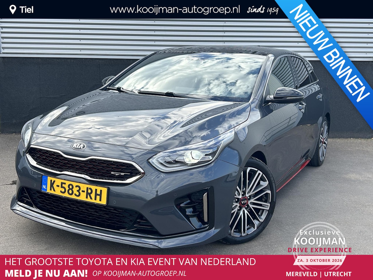 Kia Pro cee'd - 1.6 T-GDI GT 204PK! Schuif/kanteldak, Seat memory, JBL, Dodehoekdetectie, Stoel- & Stuurwi - AutoWereld.nl
