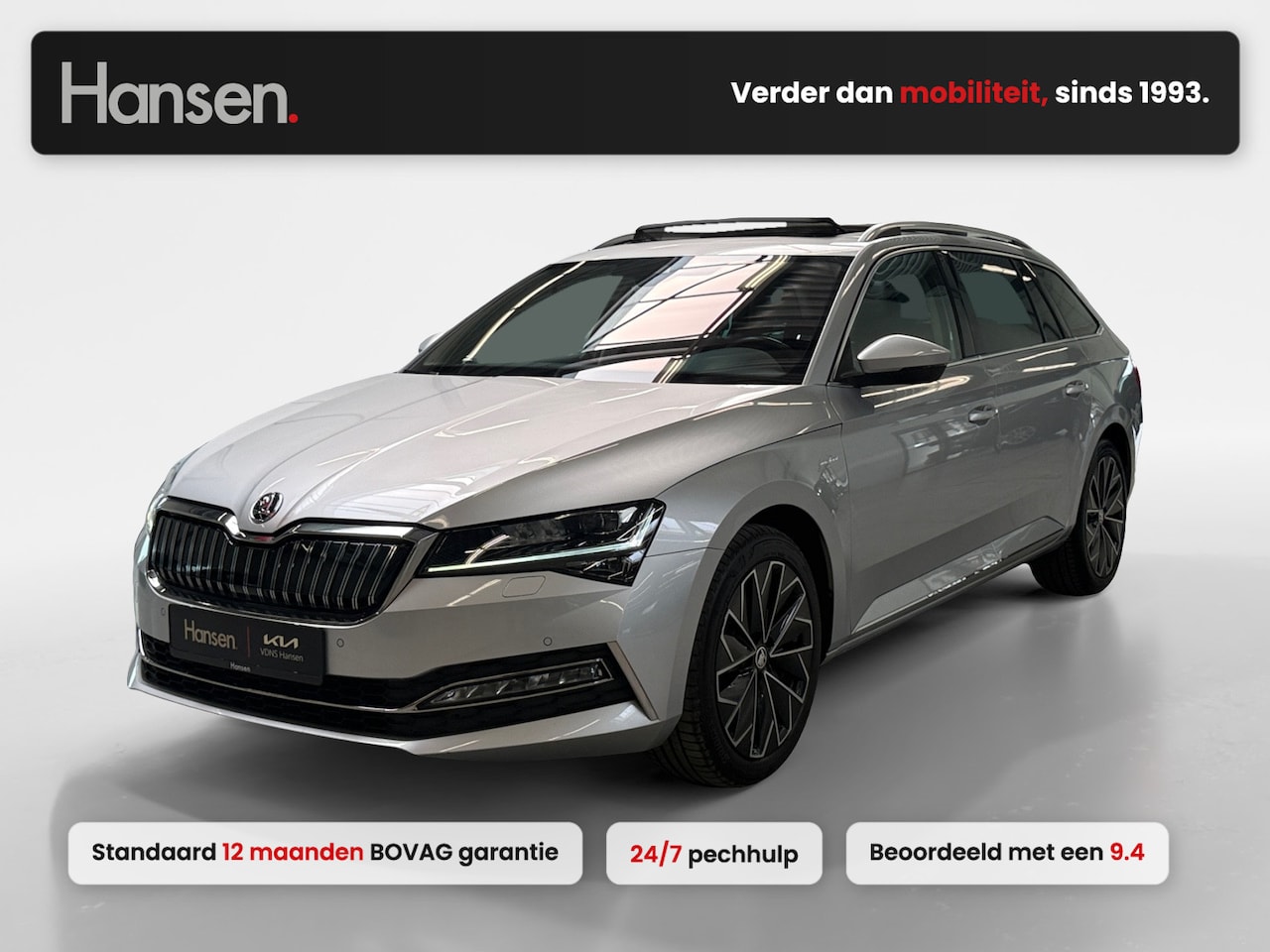 Skoda Superb Combi - 1.4 TSI iV Laurin & Klement I Panoramadak I Elek. Stoelen I Massage I Canton I Stoel- en S - AutoWereld.nl