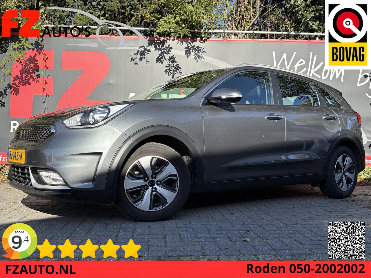 Kia Niro - 1.6 GDi Hybrid DynamicLine - Navigatie - Climate Control - Trekhaak - Cruise Control - AutoWereld.nl