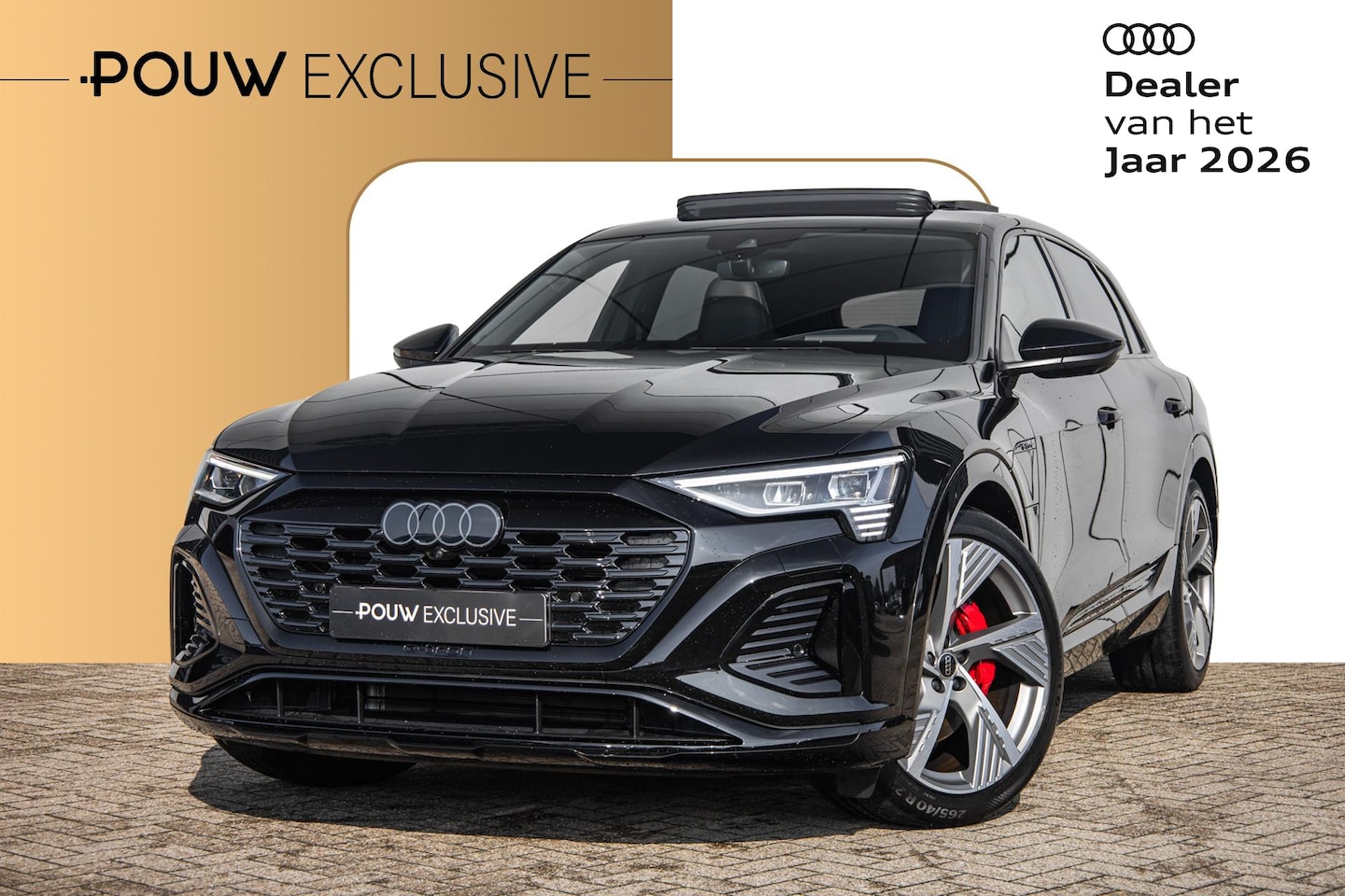 Audi Q8 e-tron - 55 408pk quattro S Edition 115 kWh | Panoramadak | B&O | Supersport | 360 Camera | Head-up - AutoWereld.nl