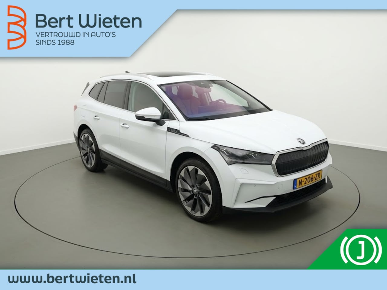 Skoda Enyaq iV - 80 | Geen import | Trekhaak | Panoramadak - AutoWereld.nl