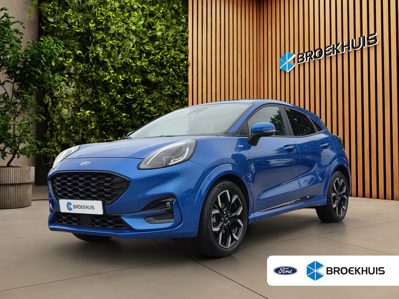 Ford Puma - 1.0 EcoBoost Hybrid ST-Line X Carplay | Cruise control | Half Leder | Navigatie | Achteru - AutoWereld.nl