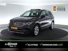 Volkswagen Tiguan - 1.4 TSI eHybrid Elegance | SCHUIF - KANTEL | LEDER | STOEL-STUURVERW. | CARPLAY |