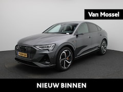 Audi e-tron Sportback - 55 quattro S edition 95 kWh | Wordt Verwacht | Achteruitrijcamera | Parkeersensoren | Luch