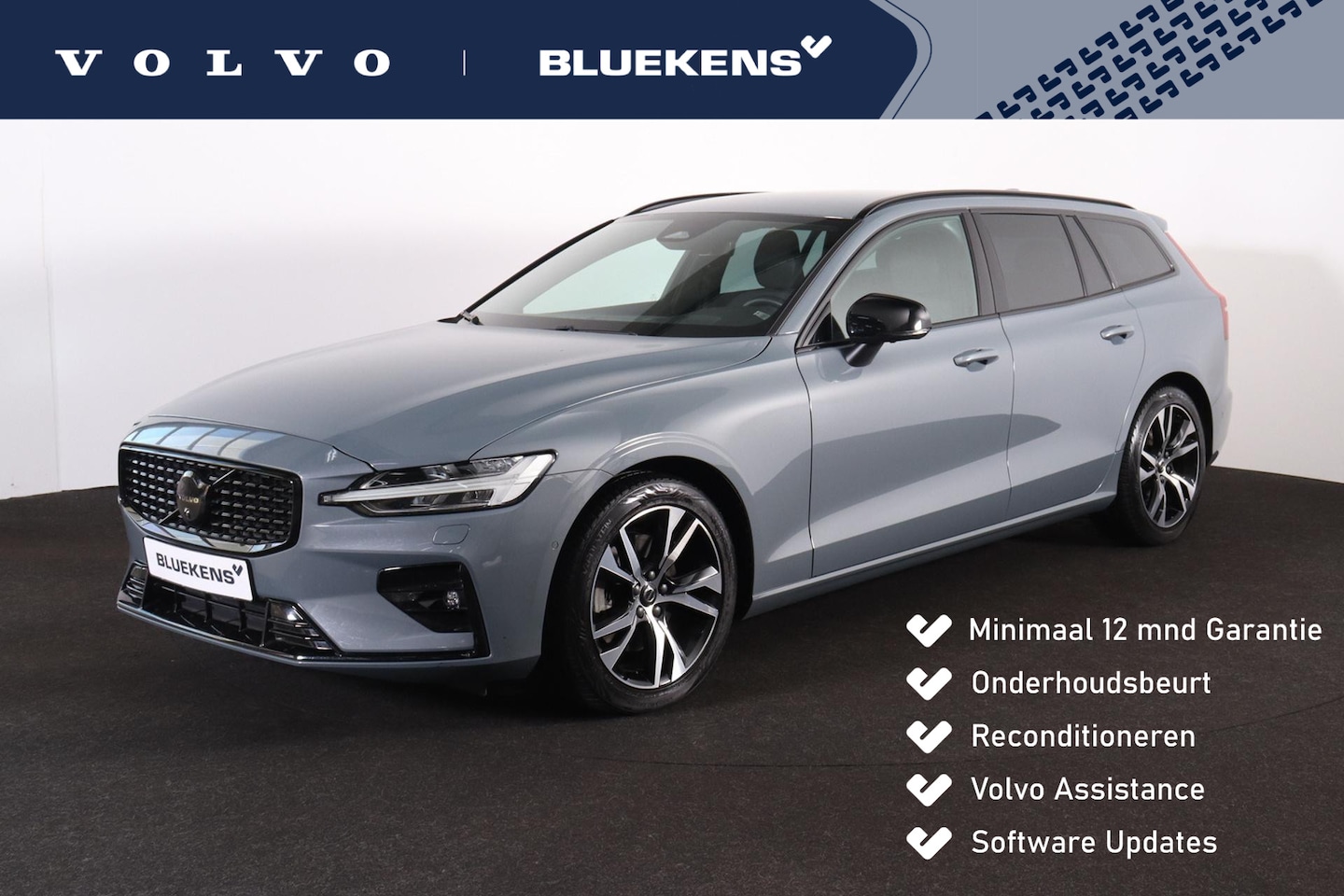 Volvo V60 - B3 Plus Dark - IntelliSafe Assist - 360º Camera - Harman Kardon audio - Adaptieve LED kopl - AutoWereld.nl