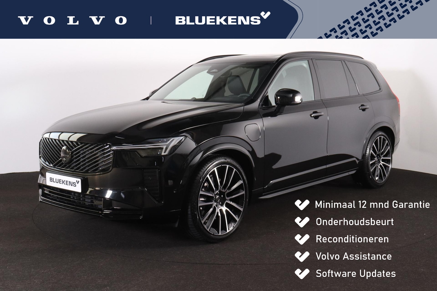 Volvo XC90 - T8 Recharge AWD Ultra Black Ed. Exec. - Luchtvering - Panorama/schuifdak - IntelliSafe Ass - AutoWereld.nl