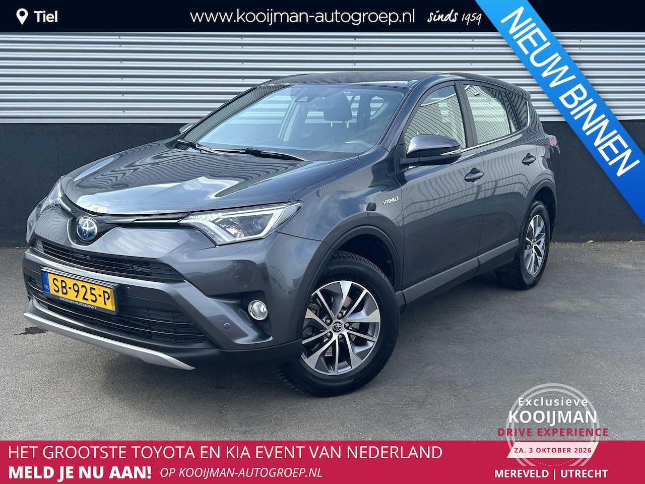 Toyota RAV4 - 2.5 Hybrid AWD Dynamic Trekhaak, Nieuw geleverd en dealeronderhouden, Navigatie, Smart Key - AutoWereld.nl