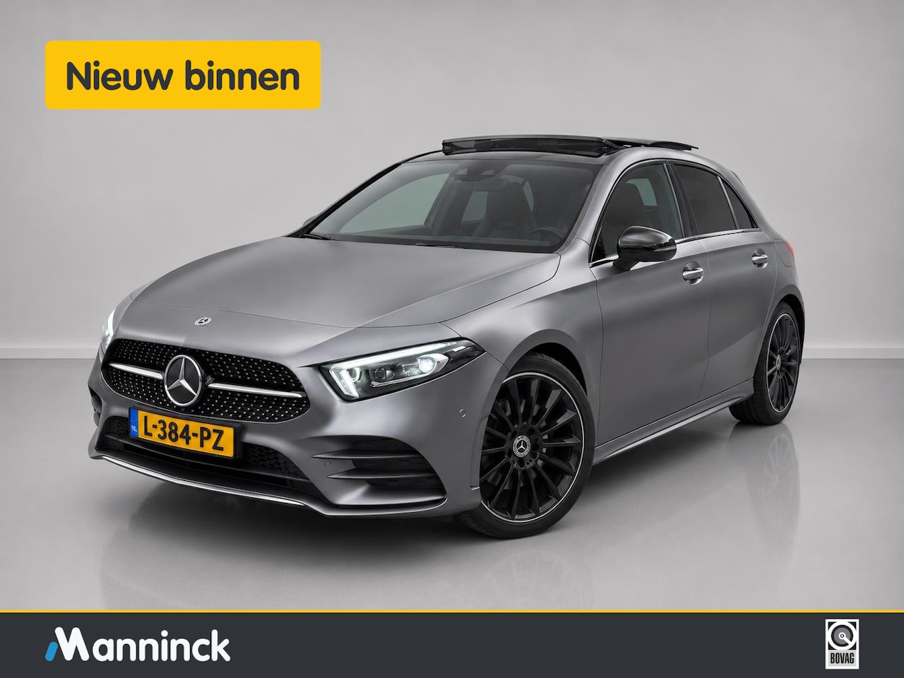 Mercedes-Benz A-klasse - 250|AMG Premium paint|PANO |2Tone-Leer|Camera|Burmester-Audio|SfeerLicht | Premium Plus - AutoWereld.nl