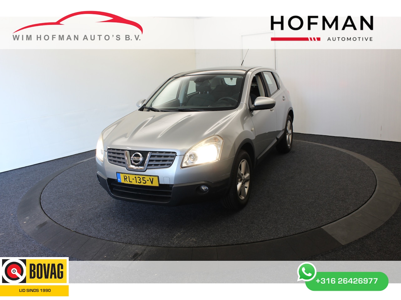 Nissan Qashqai - 1.6 Visia Trekhaak Navi Airco Goed Onderhouden - AutoWereld.nl