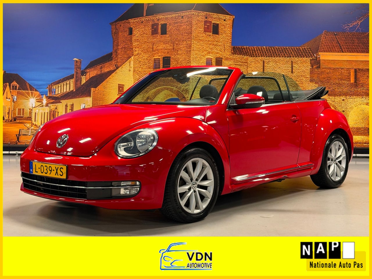 Volkswagen Beetle Cabriolet - 2.0 TDI Design Climate&Cruise Control - AutoWereld.nl